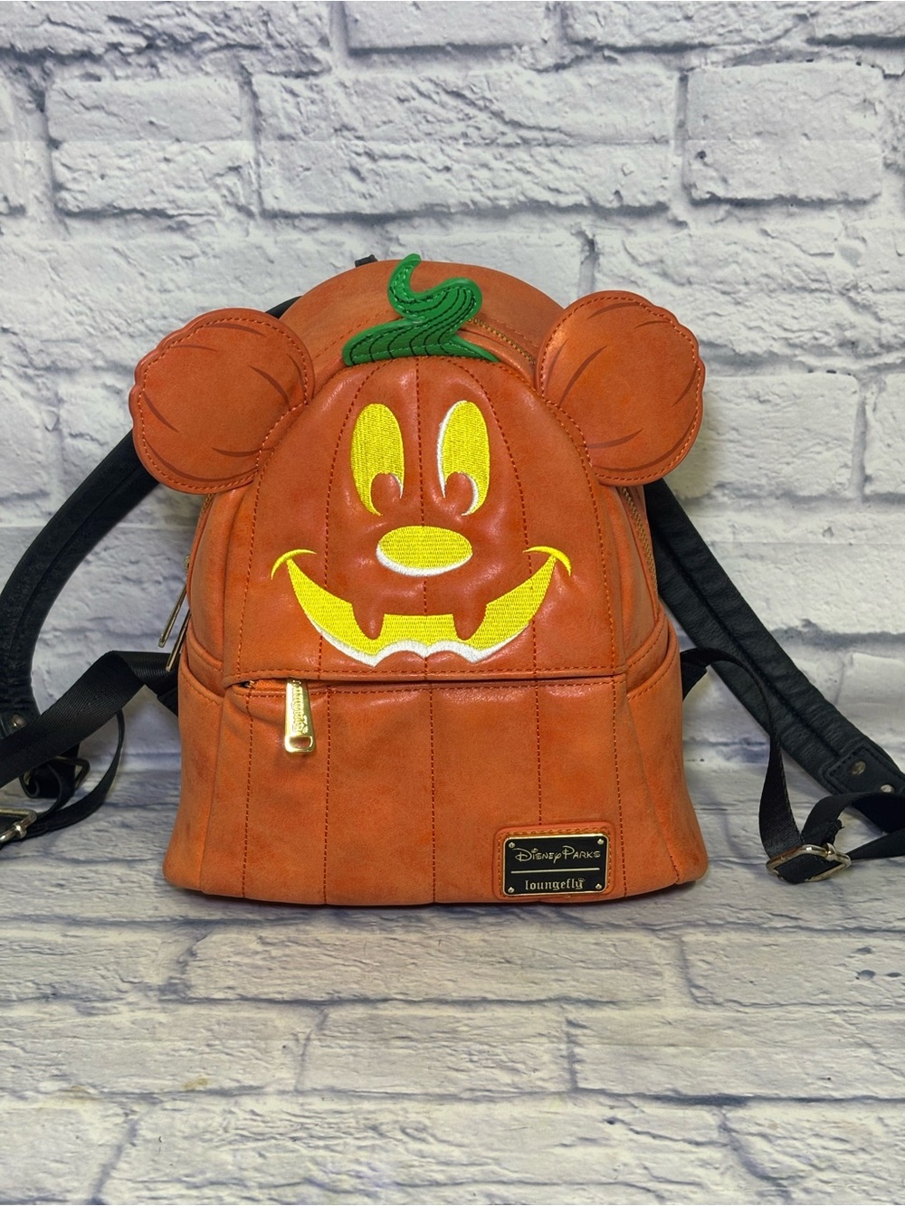 Loungefly Disney Mickey Mouse Pumpkin Mini Backpack Orange Black 2019
